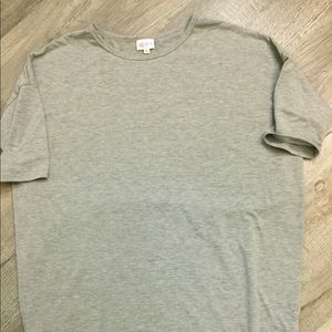 LuLaRoe Irma S Heather Gray